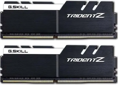 G.SKill Trident Z 32GB (2x16GB) 3200MHz černo-bílá / DDR4 / CL16-18-18-38 / 1.35V / XMP 2.0