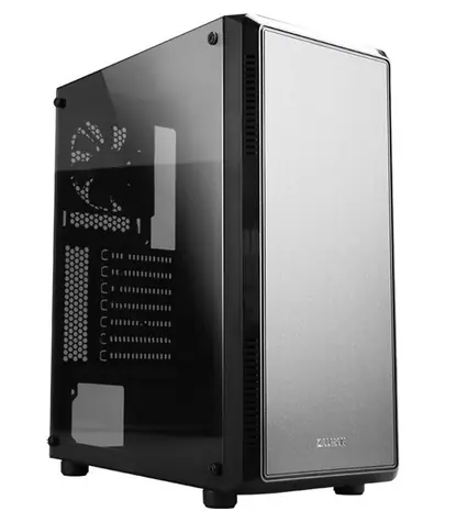 ZALMAN S4 černo-stříbrná / ATX / 1xUSB 3.0 + 1xUSB 2.0 / 2x120mm / bez zdroje / průhledná bočnice