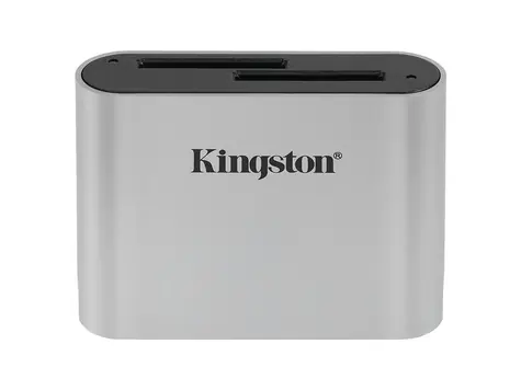 Kingston Workflow Dual-slot SD / Čtečka karet / USB 3.2 Gen1 / SDHC & SDXC UHS-I,UHS-II