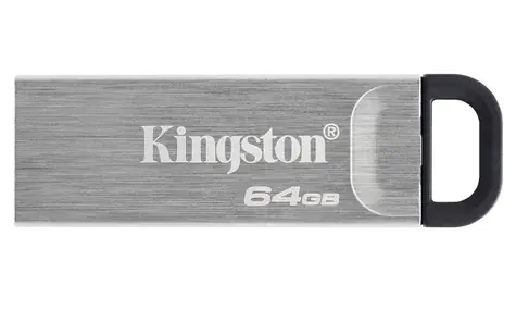Kingston DataTraveler Kyson 64GB černá / Flash Disk / USB 3.2 Gen 1 - (USB-A 3.0)