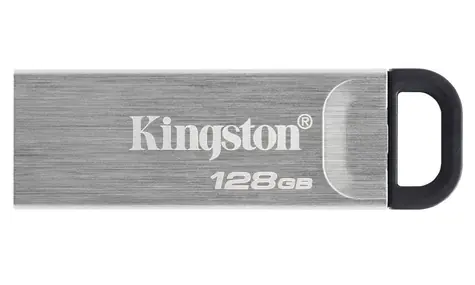 Kingston DataTraveler Kyson 128GB černá / Flash Disk / USB 3.2 Gen 1 - (USB-A 3.0)