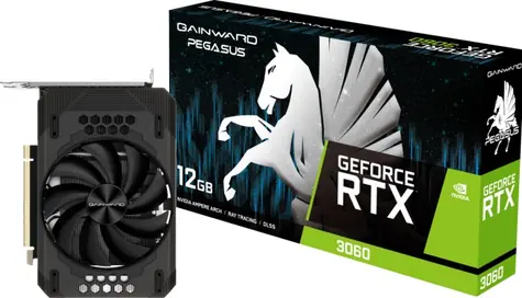 GAINWARD GeForce RTX 3060 Pegasus 12G / 1320-1777MHz / 12GB GDDR6 / 192-bit / 1x HDMI+3x DP / 170W (8)