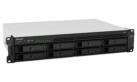 Synology RackStation RS1221+ / 8x SATA III / Ryzen V1500B 2.2GHz / 4GB RAM / 2x USB 3.0 / 4x GLAN / 1x PCIe / 1x eSATA