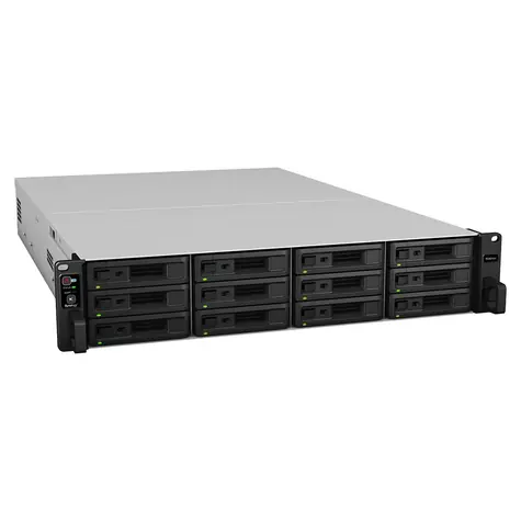 Synology RackStation RS3621xs+ / 12x SATA III / Intel Xeon D-1541 2.1GHz / 8GB RAM / 2xUSB / 4xGLAN / 2x10GLAN / 2xPCIe