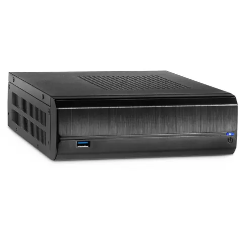 Inter-tech JX-500 černá / Mini ITX / 1x USB 3.0 / bez zdroje