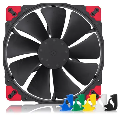 Noctua NF-A20 PWM černá / 200 mm / SSO2 Bearing / 18.1 dB @ 800 RPM / 4-pin