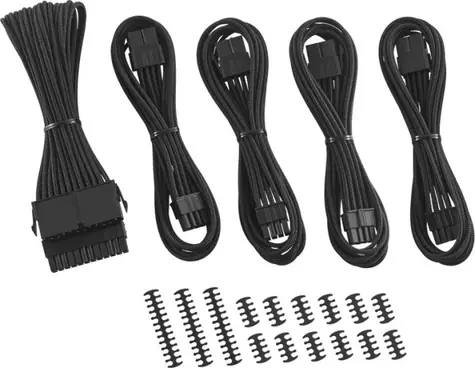CableMod Classic ModMesh Kabel Extension Kit 8+8 pin PCIe - černá
