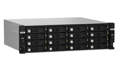 QNAP TL-R1620Sdc - 16 poziční 3U / SAS 12Gbps / JBOD dual controller / rozšiřovací jednotka