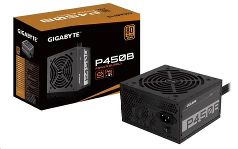 GIGABYTE AORUS P450B / 450W / 120mm ventilátor / PFC / 80PLUS Bronze