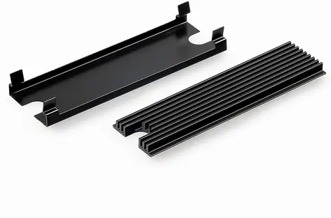 Thermal Grizzly M.2 SSD Heatsink - Black / Pasivní chladič / pro M.2 2280 NVMe SSD