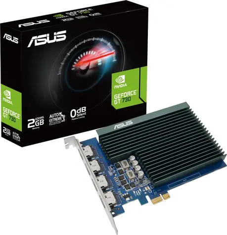 ASUS GT730-4H-SL-2GD5 / 902MHz / 2GB 5010MHz / 64bit / 4xHDMI