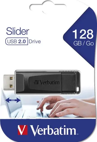 Verbatim Store 'n' Go Slider 128 GB / USB 2.0 