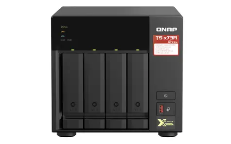 QNAP TS-473A-8G / 4x HDD / Ryzen V1500B 2.2 GHz / 8 GB DDR4 / 3.5
