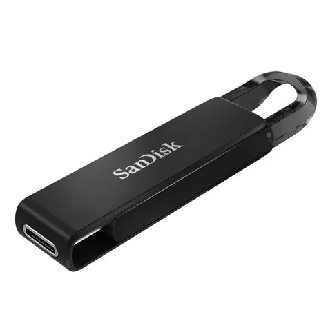 SanDisk Ultra 64 GB černá / Flash Disk / USB 3.1 Gen 1 Type-C / rychlost až 150MBs 