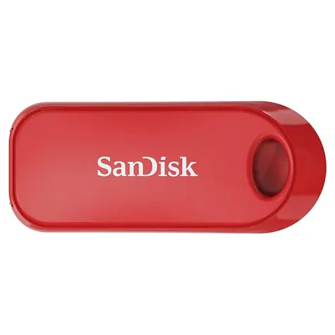 SanDisk Cruzer Snap 32 GB červená / Flash Disk / USB 2.0 