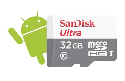 SanDisk Ultra microSDHC 32GB / Class 10 / UHS-I / čtení: až 100MBs