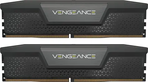 Corsair Vengeance Black 32GB (2x16GB) 5200MHz / DDR5 / PC5-41600 / CL40-40-40-77 / 1.25V / XMP3.0 / s chladičem