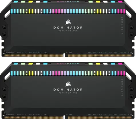 Corsair Dominator Platinum Black 32GB(2x16GB) 5200MHz / DDR5 / PC5-41600 / CL40-40-40-77 / 1.25V / XMP3.0 / s chladiče