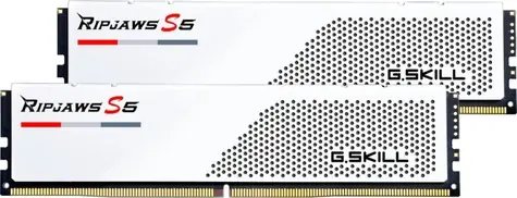 G.Skill Ripjaws S5 White 32GB (2x16GB) 5600MHz / DDR5 / PC5-44800 / CL40-40-40-89 / 1.2V / XMP 3.0 