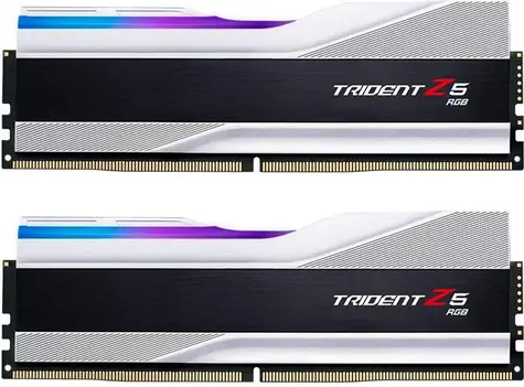 G.Skill Trident Z5 RGB Silver 32GB (2x16GB) 5600MHz / DDR5 / PC5-44800 / CL40-40-40-89 / 1.2V / XMP 3.0 