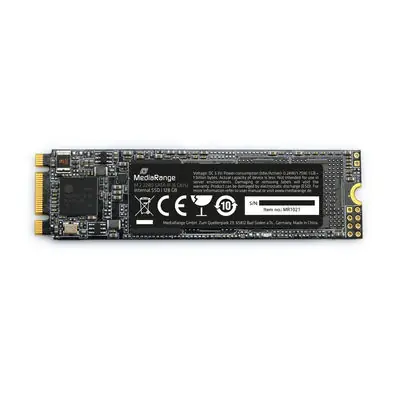 MediaRange MR1021 128GB / M.2 2280 / SATA III / TLC / R:510MBs / W:430MBs / MTBF 1.5mh / 2y