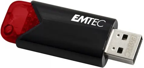 EMTEC B110 Click Easy 16GB červená / Flash Disk / USB 3.0 / R: 20MBs / W: 10MBs