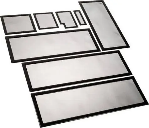 DEMCIflex sada magnetických prachových filtrů pro skříň Lian Li O11 Dynamic XL černá