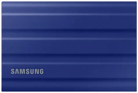 SAMSUNG T7 Shield Externí SSD disk 1TB modrá / Externí SSD / R: 1050 MBs & W: 1000MBs / USB-C / IP65