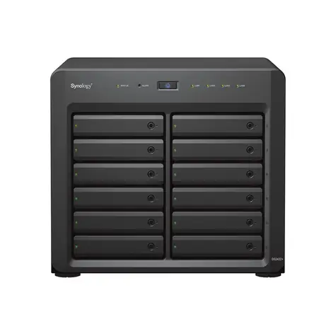 Synology DiskStation DS2422+ / 12x HDD / Ryzen V1500B @2.2GHz / 4GB RAM / 2x USB 3.2 / 4x GLAN