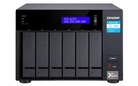QNAP TVS-672X-i5-8G / 6x HDD / Core i5 / 8 GB DDR4 / 3.5