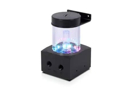 Alphacool Core 100 Aurora aRGB acetal / expanzní nádoba pro D5 pumpu