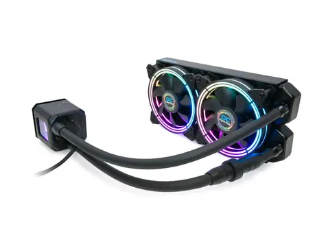 Alphacool Eisbaer Aurora 240 CPU / 240mm radiátor / DRGB / možnost rozšíření o další slot