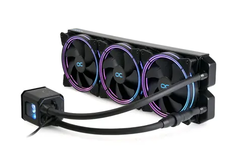 Alphacool Eisbaer Aurora 420 CPU / 420mm radiátor / DRGB / možnost rozšíření o další slot