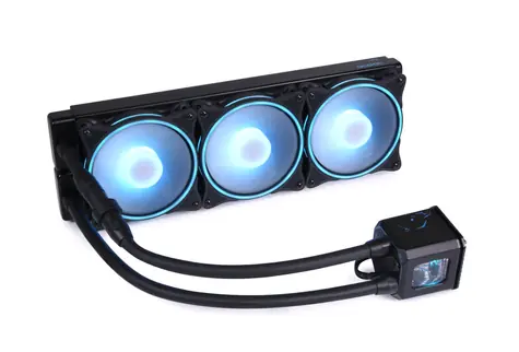 Alphacool Eisbaer Aurora HPE edition 360 CPU / 360mm radiátor / DRGB / možnost rozšíření o další slot