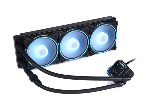 Alphacool Eisbaer LT360 Aurora HPE edition CPU / 360mm radiátor / DRGB / možnost rozšíření o další slot