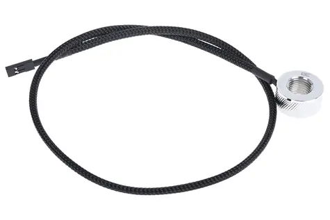 Alphacool Eiszapfen teplotní čidlo G1/4 IG/IG s adaptérem AG chromová