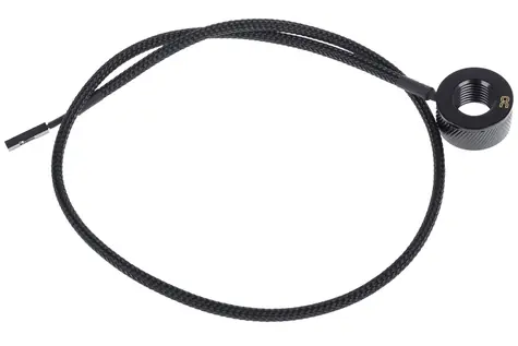 Alphacool Eiszapfen teplotní čidlo G1/4 IG/IG s adaptérem AG černá