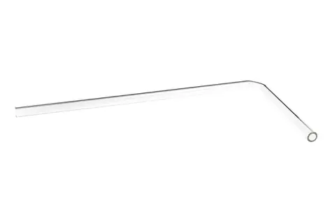 Alphacool HardTube 16/11mm 90° borosilikátové sklo 20/40 cm čirá