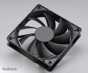 Akasa AK-174BKT-B přídavný ventilátor / 120x120x25 mm / 38dB @ 2300 RPM
