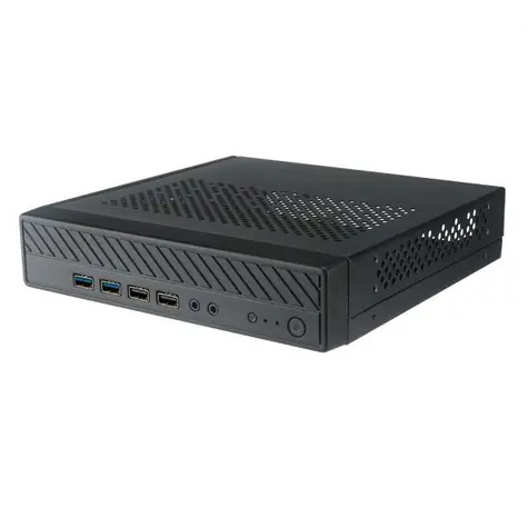 Akasa Cypher MX3 Thin / Mini ITX / bez zdroje / možnost pověšení na zeď / hliník / OEM