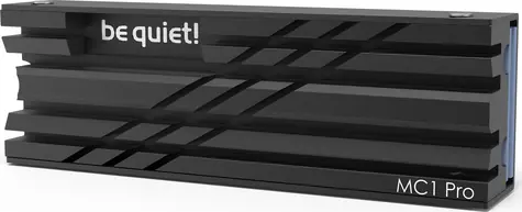 be quiet! MC1 Pro M.2 SSD chladič černá / pasivní chladič / integrovaná tepelná trubice