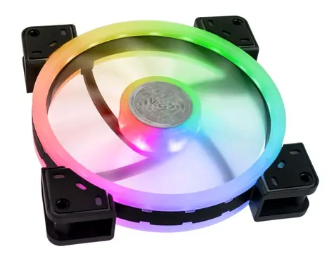 Akasa AK-FN103 Vegas TLY RGB 140mm ventilátor / 21.2 dB @ 1200 RPM