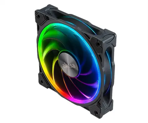 Akasa AK-FN108 SOHO AR RGB ventilátor 120mm černá 