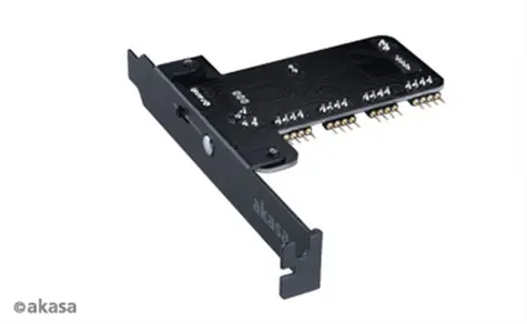 Akasa AK-RLD-02 Vegas RGB Controller černá / RGB ovladač