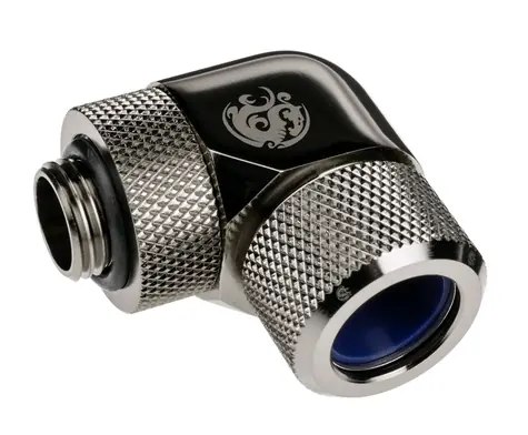 BitsPower Advanced Multi-Link otočný úhlový adaptér 90° G1/4 > 14mm hardtube černá