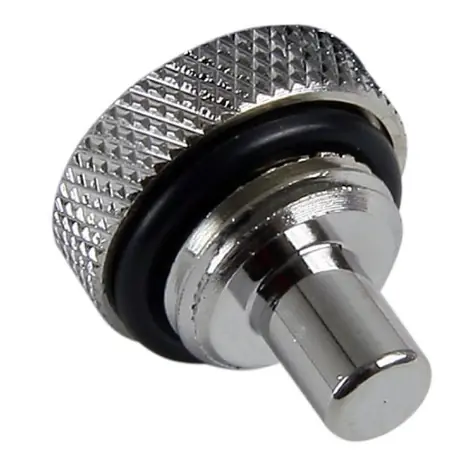 BitsPower Těsnící zátka s teplotním senzorem G1/4 (M) 90cm stříbrná