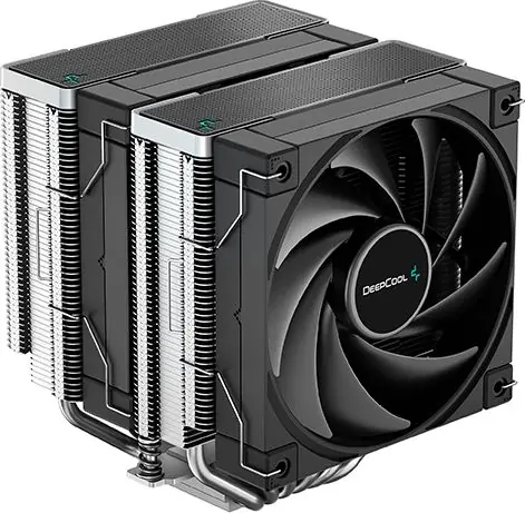 DEEPCOOL AK620 černá / Univerzální CPU chladič / 2x120 mm / 6x Heapipe