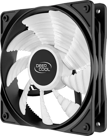 DEEPCOOL RF120R čirá / červená LED / 120mm / 48.9 CFM / 21.9dB @ 1300 RPM