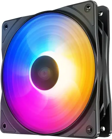 DEEPCOOL RF120 FS černá / 120mm / 56.5 CFM / 27dB @ 1500 RPM