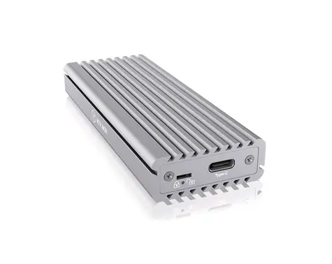 Icy Box IB-1817Ma-C31 stříbrná / Externí box pro M.2 PCIe NVMe SSD / M.2 2230 & 2242 & 2260 & 2280 / USB-C
